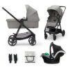 Poussette Trio NEWLY - Gris