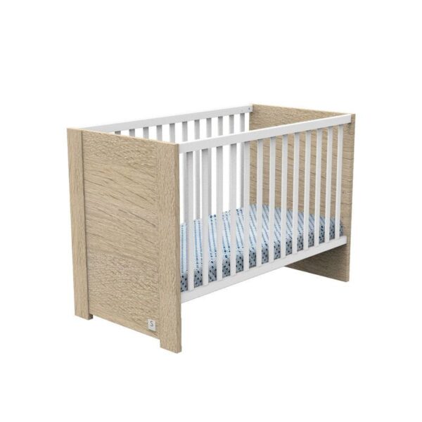Lit bébé 60x120cm Antonin Bois - SAUTHON