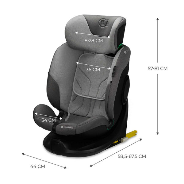 Siège auto I-FIX i-Size - Gris