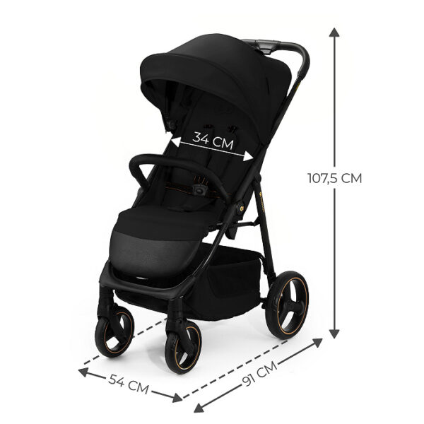 Poussette TRIG 3 - Noir