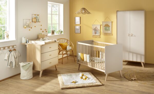 Lit bébé 60x120cm Basile - SAUTHON