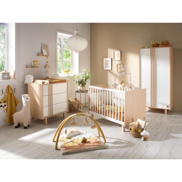Lit bébé 60x120cm Nature - SAUTHON