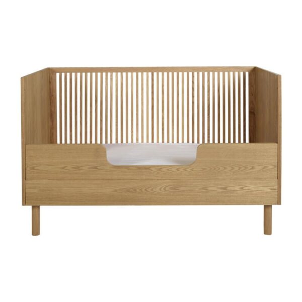 Lit bébé 70x140cm évolutif en banquette Hai No Ki Natural Ash - QUAX