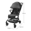 Poussette cabine NEBO - Gris