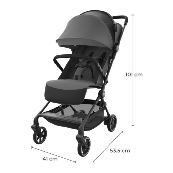 Poussette cabine NEBO - Gris