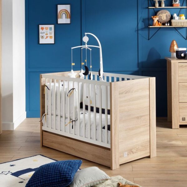 Lit bébé 60x120cm Antonin Bois - SAUTHON