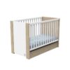 3-3500760124215_3 Lit bébé 60x120cm Antonin Bois Blanc - SAUTHON