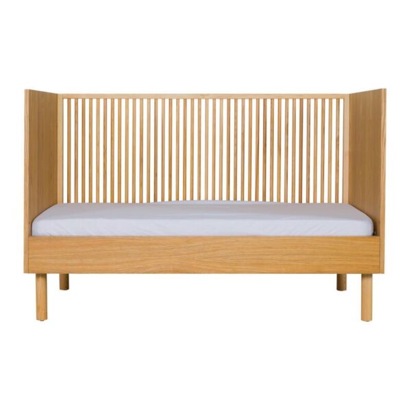 Lit bébé 70x140cm évolutif en banquette Hai No Ki Natural Ash - QUAX