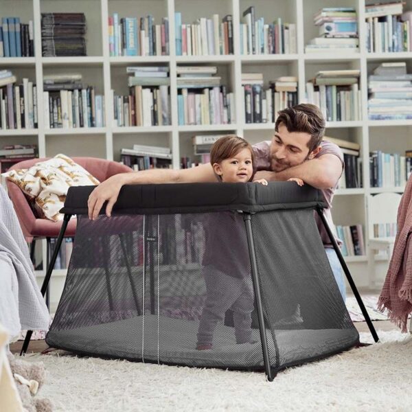 3-7317680402806_3 Lit Parapluie Light Noir - BABYBJÖRN