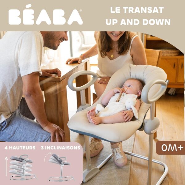 3384349150785-3 Béaba Transat Up&Down Iv Clay Earth Argile