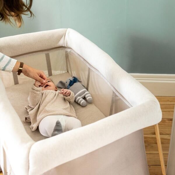 Lit Parapluie 3 en 1 Eazy Sleep Argile Gazelle - BEABA