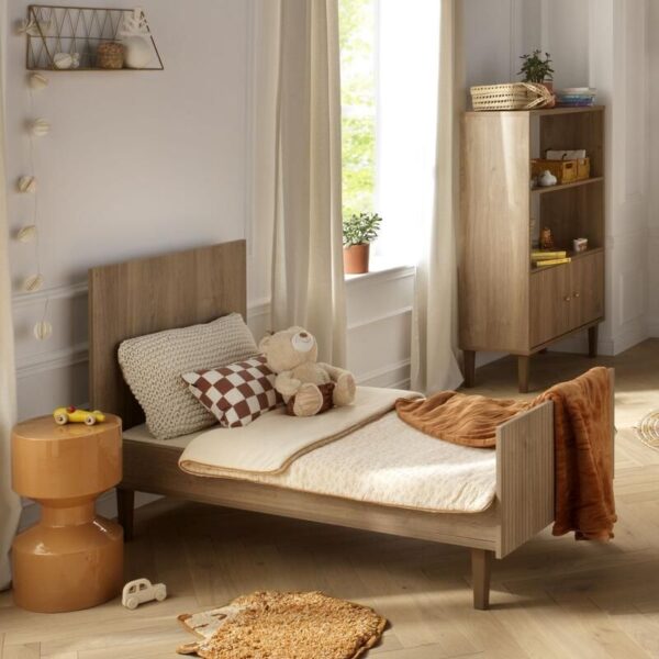 Lit bébé évolutif 70x140cm Mokka - SAUTHON