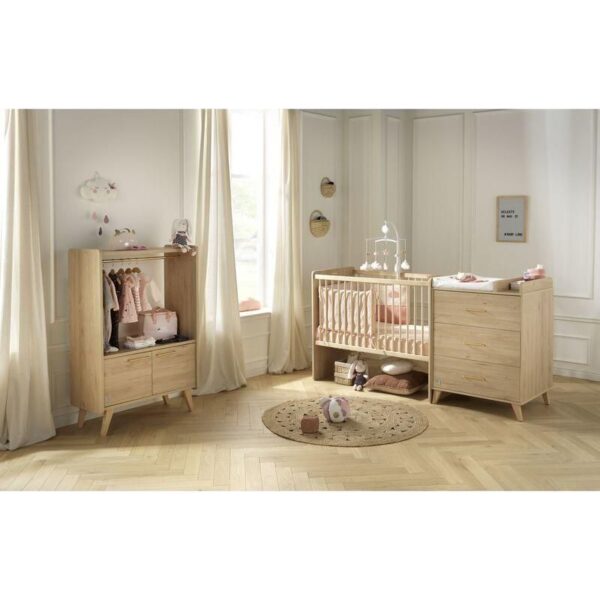 3500760135181_7 Lit bébé combiné 60x120cm évolutif en 90x190cm Arty - SAUTHON