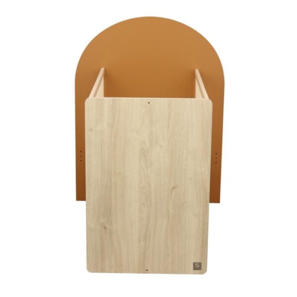 3500760135518-3 Lit bébé 60x120cm évolutif en 90x190cm Arche Caramel - SAUTHON