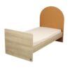 3500760135518-4 Lit bébé 60x120cm évolutif en 90x190cm Arche Caramel - SAUTHON