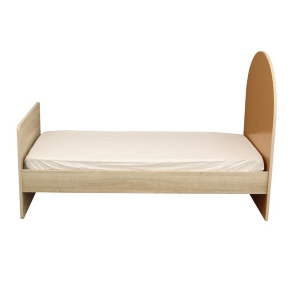 3500760135518-5 Lit bébé 60x120cm évolutif en 90x190cm Arche Caramel - SAUTHON