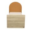 3500760135518-6 Lit bébé 60x120cm évolutif en 90x190cm Arche Caramel - SAUTHON