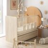 3500760135518-7 Lit bébé 60x120cm évolutif en 90x190cm Arche Caramel - SAUTHON