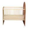 Lit bébé 60x120cm évolutif en 90x190cm Arche Terracotta - SAUTHON