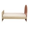Lit bébé 60x120cm évolutif en 90x190cm Arche Terracotta - SAUTHON