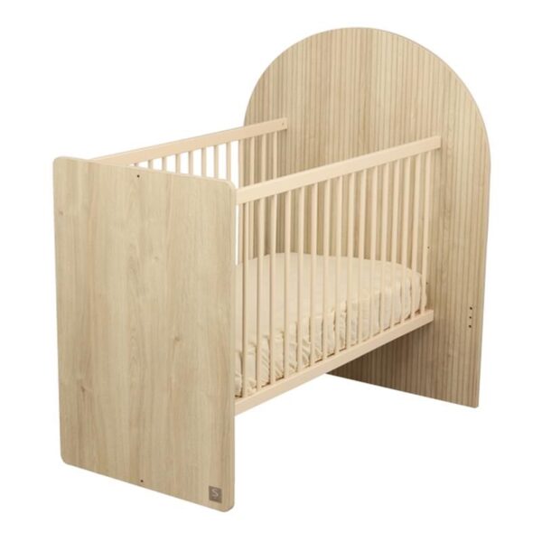 Lit bébé 60x120cm évolutif en 90x190cm Arche Chêne Sépia - SAUTHON