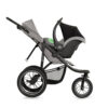 Poussette tout-terrain HELSI 2 - Gris