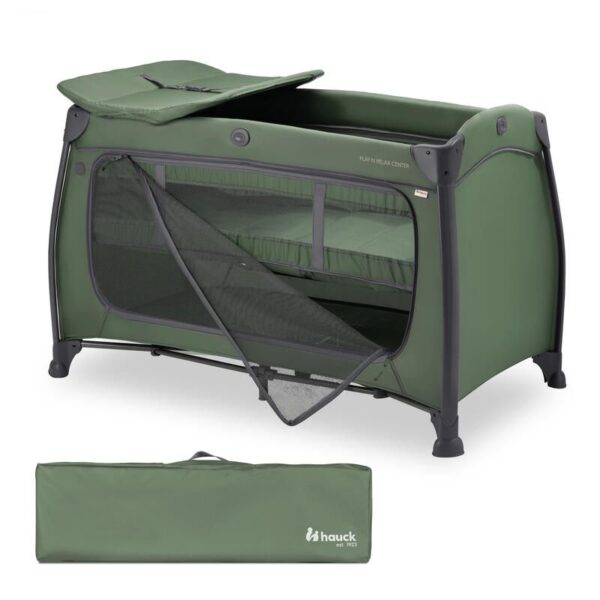 4007923600153_13 Lit parapluie Play N Relax Center Dark Green - HAUCK