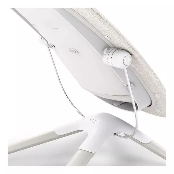 Cybex Transat Platinum compatible avec chaise haute LEMO White Wood