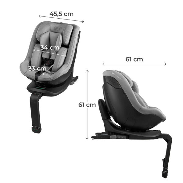 Siège auto I-GUARD I-size AIR FLOW - Gris