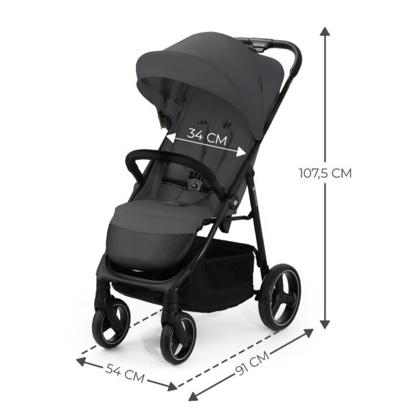 Poussette TRIG 3 - Gris