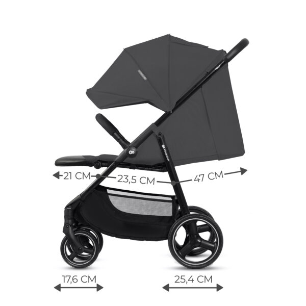 Poussette TRIG 3 - Gris