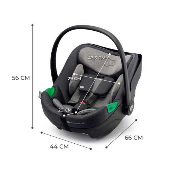 Siège auto I-CARE I-SIZE - Gris