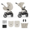 Poussette multifonction PRIME 3 2 en 1 - Beige