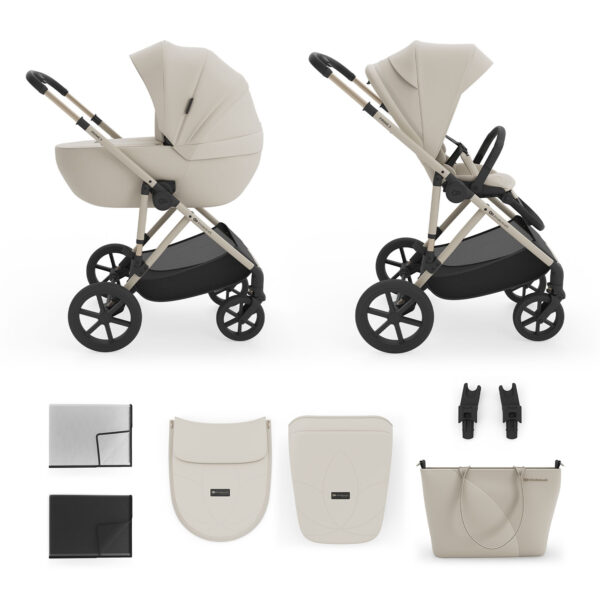Poussette multifonction PRIME 3 2 en 1 - Beige