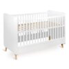 Lit bébé évolutif 70x140cm Loft Blanc - QUAX