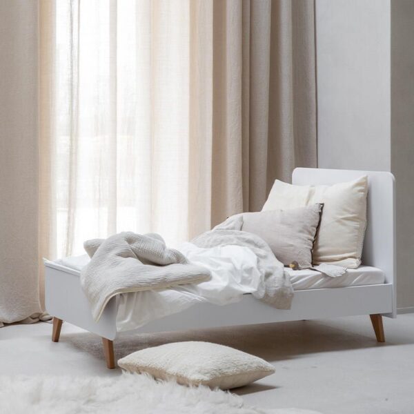 Lit bébé évolutif 70x140cm Loft Blanc - QUAX