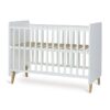 5414375182622_1_1 Lit bébé 60x120cm évolutif en 90x200cm Loft Blanc - QUAX