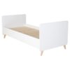 5414375182622_3_1 Lit bébé 60x120cm évolutif en 90x200cm Loft Blanc - QUAX