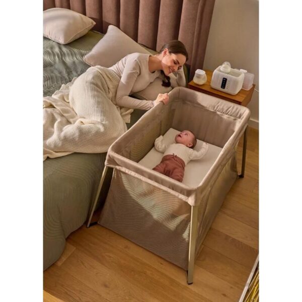 Lit parapluie Alice Olive Beige - LIONELO