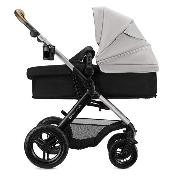 Poussette multifonctionnelle 3en1 MOOV 2 XL - Gris