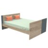 6-3500760121627_6 Lit bébé 70x140cm évoluif en 90x190-140x190cm Nova Gris Volcan - SAUTHON