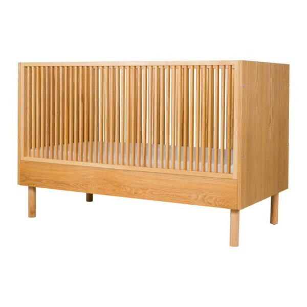Lit bébé 70x140cm évolutif en banquette Hai No Ki Natural Ash - QUAX