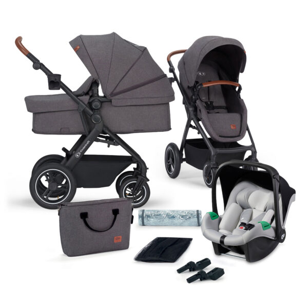 6c9c93e7-8c9e-4a61-a9be-22334fa3d835 Poussette Trio B-TOUR PRO -Gris foncé