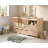 7-3500760131732_7 Lit bébé combiné 60x120cm évolutif en 90x190cm Azur - SAUTHON