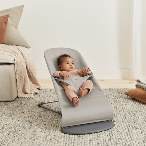 7317680060808-5 BabyBjörn Transat bliss 3D jersey Gris Sable
