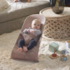 7317680061089-2 BabyBjörn Transat Bliss Mesh Rose Poudré