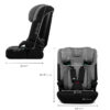 78f2a418-d238-4db7-a300-2c03a075c817 Siège auto I-COMFY i-Size - Gris foncé