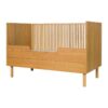 Lit bébé 70x140cm évolutif en banquette Hai No Ki Natural Ash - QUAX