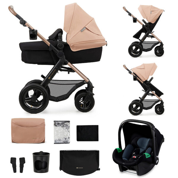 Poussette Trio MOOV 2 AIR - Beige
