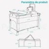 Cododo Bebe Gris "Marlène"